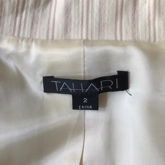Tahari cotton blazer - Picture 4 of 5